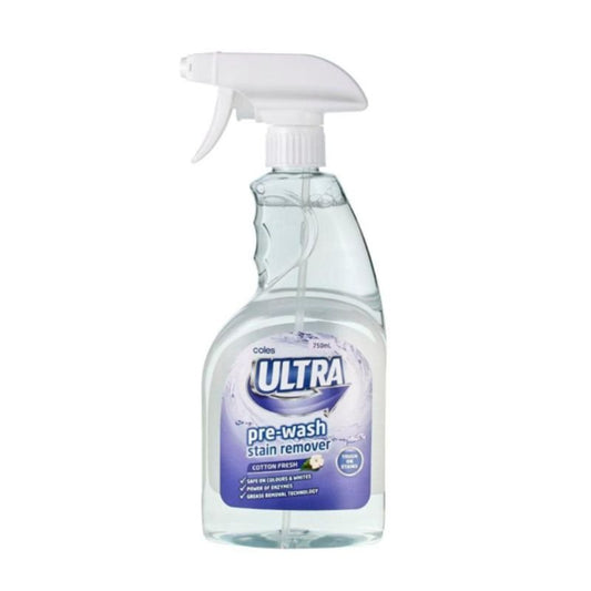 Coles Ultra Pre-Wash Stain Remover Spray 750mL