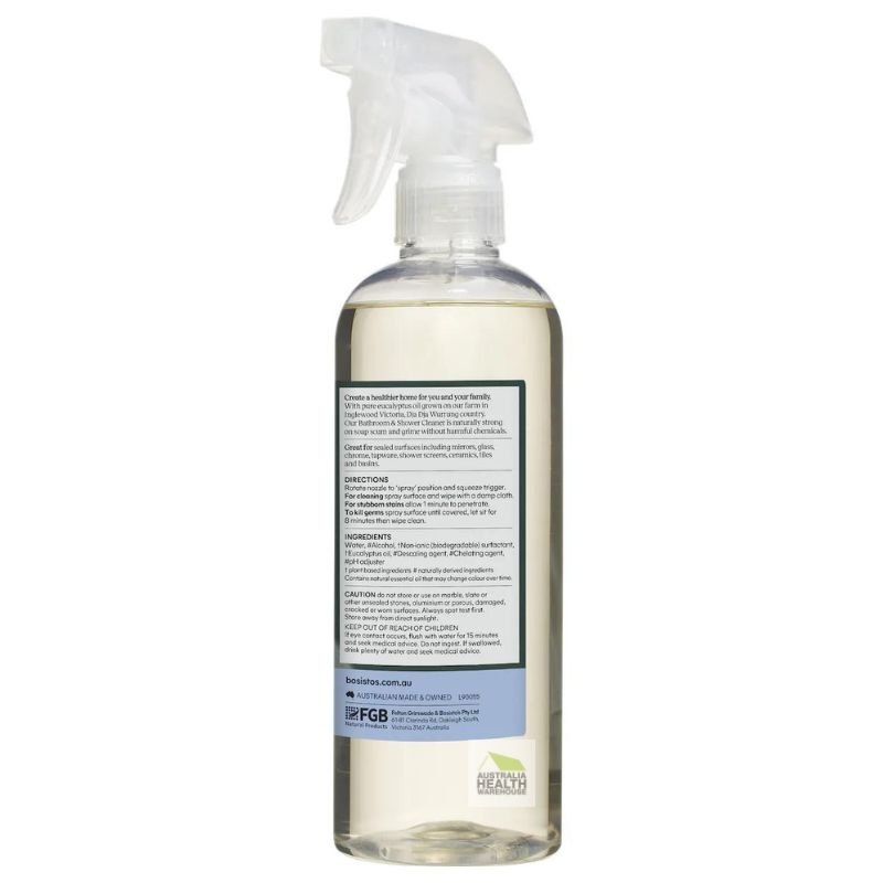 Bosisto’s Bathroom & Shower Cleaner 500mL