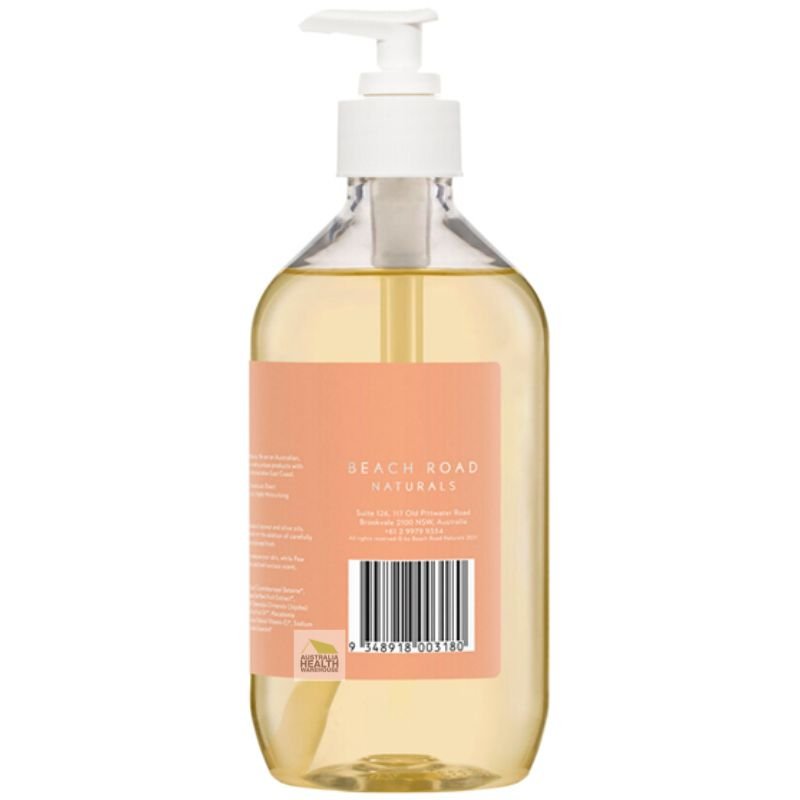 Beach Rd. Naturals Paw Paw Extract & Mandarin Hand Wash 500mL