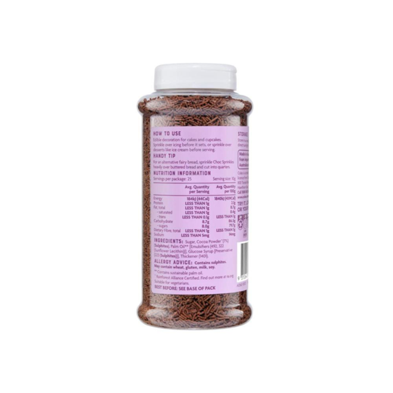 Coles Chocolate Sprinkles 250g