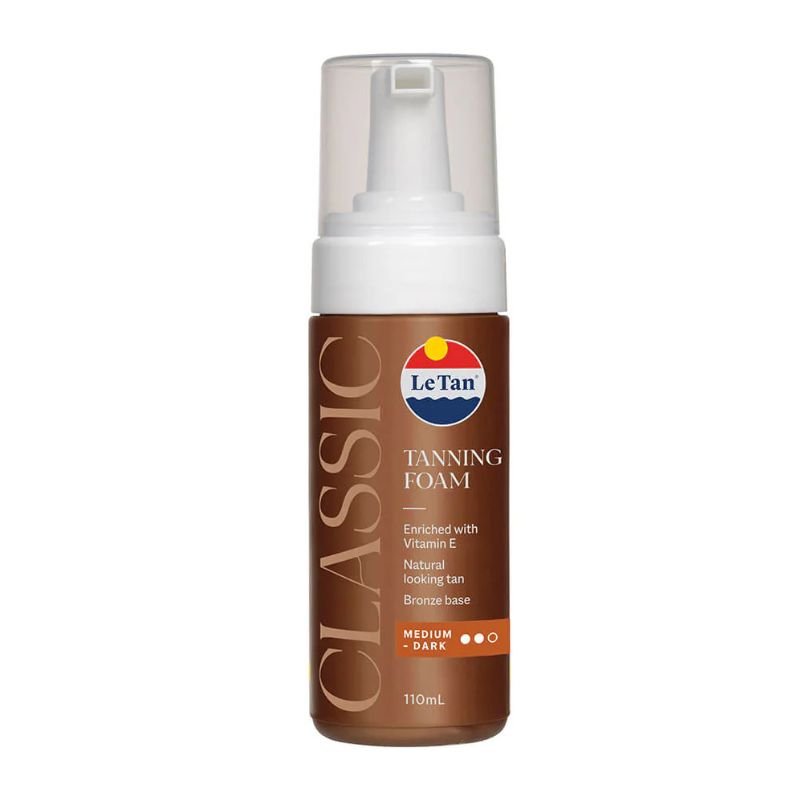 Le Tan Classic Tan Self Tanning Foam Medium - Dark 110mL