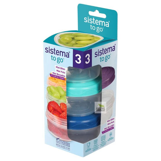 Sistema To Go Mini Bites 3 Pack