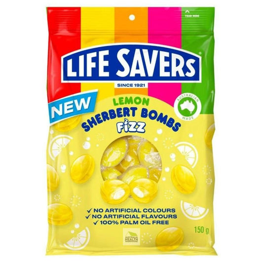 Life Savers Lemon Sherbert Bombs 150g