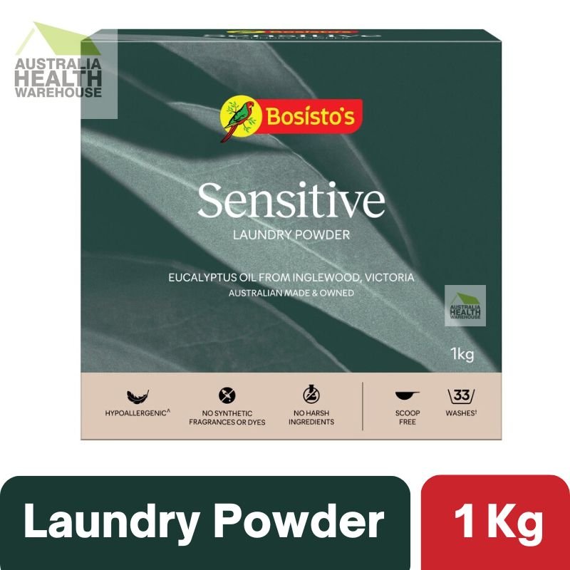 Bosisto's Sensitive Laundry Powder 1kg
