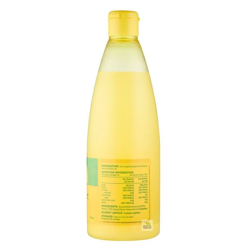 Coles Lemon Juice 500mL