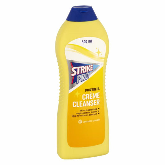 Strike Pro Cream Cleanser Lemon 500mL