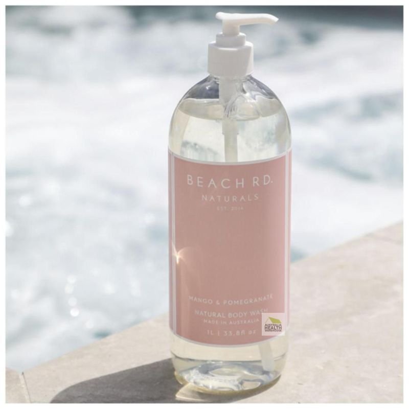Beach Rd. Naturals Mango & Pomegranate Body Wash 1 Litre