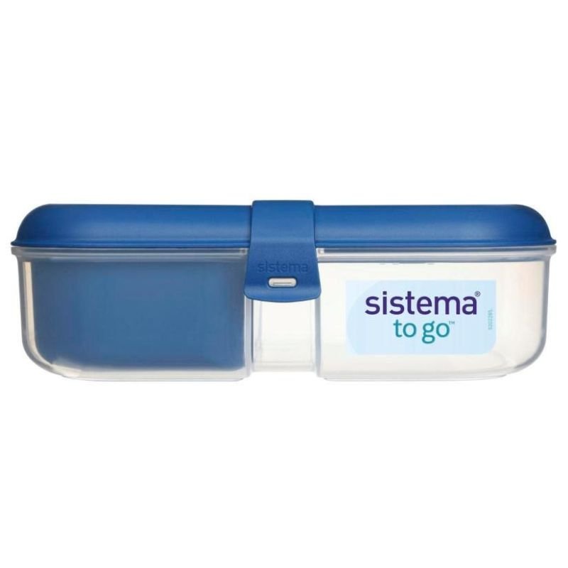 Sistema To Go Ribbon Lunch Box 1.1 Litre (Blue)