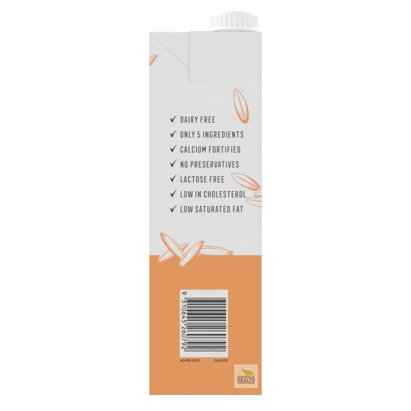 Coles Organic Oat Milk Unsweetened 1 Litre