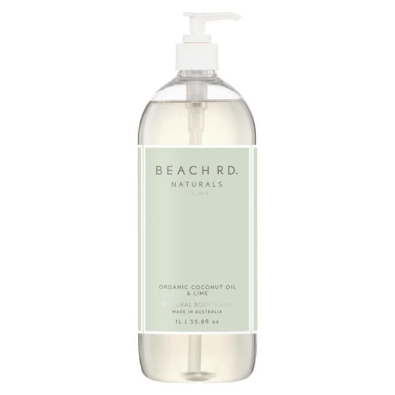 Beach Rd. Naturals Organic Coconut Oil & Lime Body Wash 1 Litre