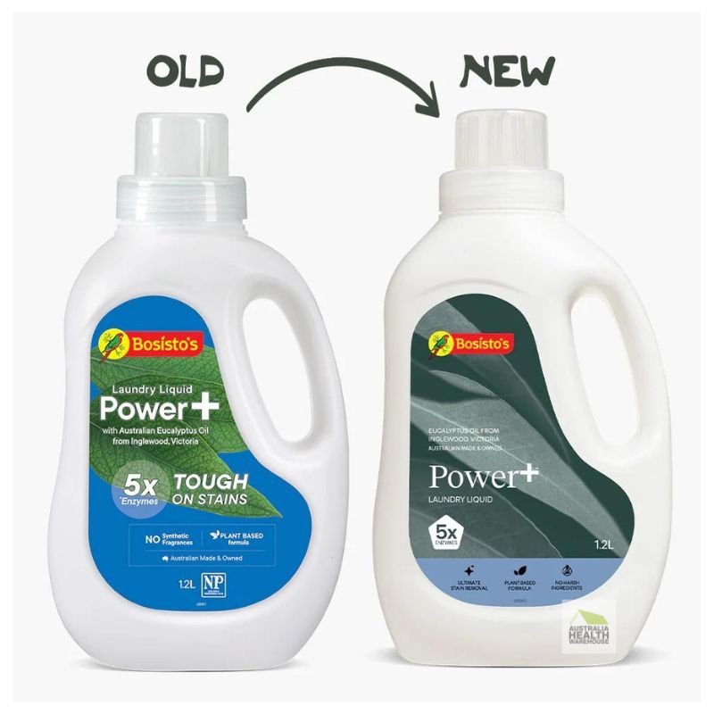 Bosisto's Power+ Laundry Liquid 1.2 Litre