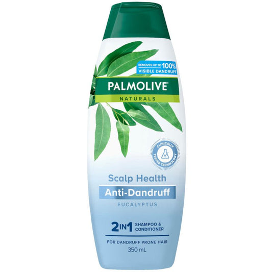 Palmolive Naturals Anti-Dandruff Scalp 2 In 1 Shampoo & Conditioner 350mL