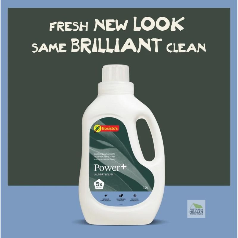 Bosisto's Power+ Laundry Liquid 1.2 Litre