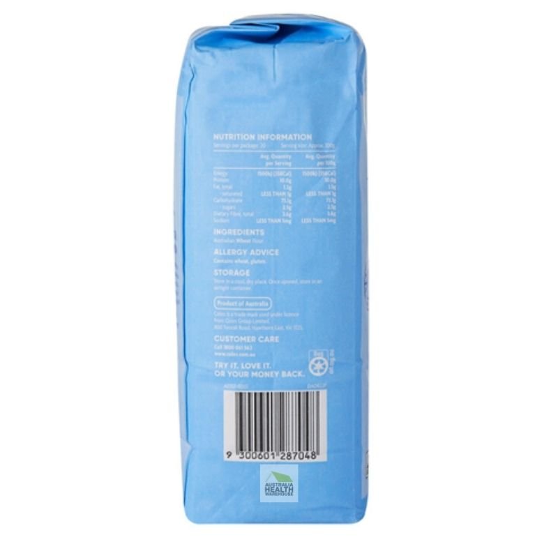 Coles Australian Plain Flour 2kg