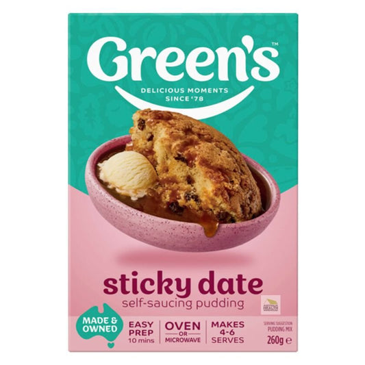Green's Sticky Date Pudding Mix 260g