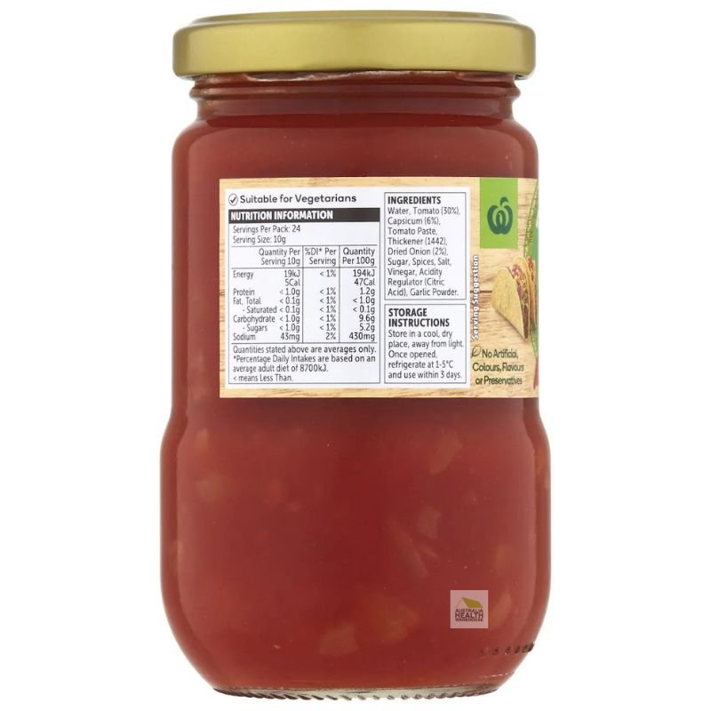 Woolworths Taco Sauce 240g