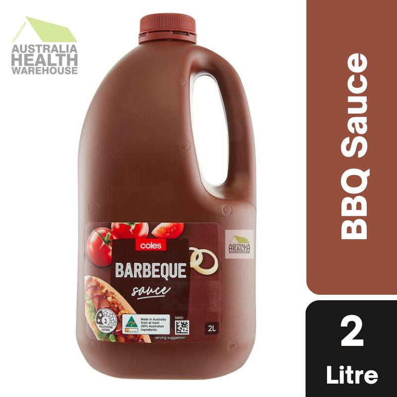 [CLEARANCE Expiry: 01/09/2024] Coles BBQ Sauce Litre
