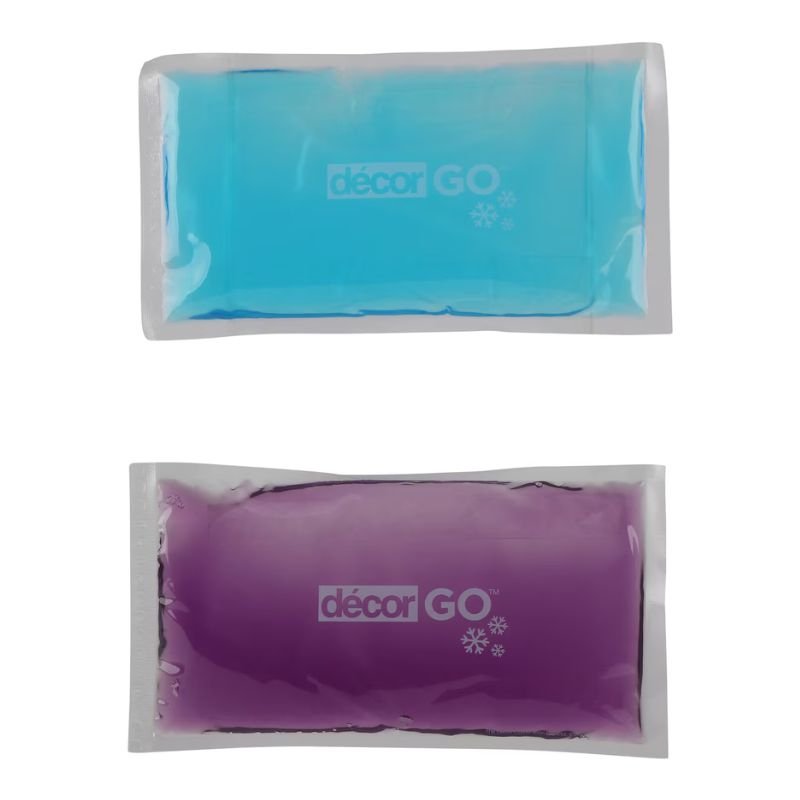 Decor Reusable Gel Ice Twin Pack (Blue/Green)