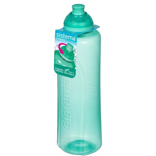 Sistema Hydrate Twist & Sip Bottle Assorted 480mL (GREEN)