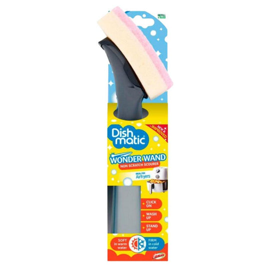 Dishmatic Wonder Wand Handle Non Scratch Scourer