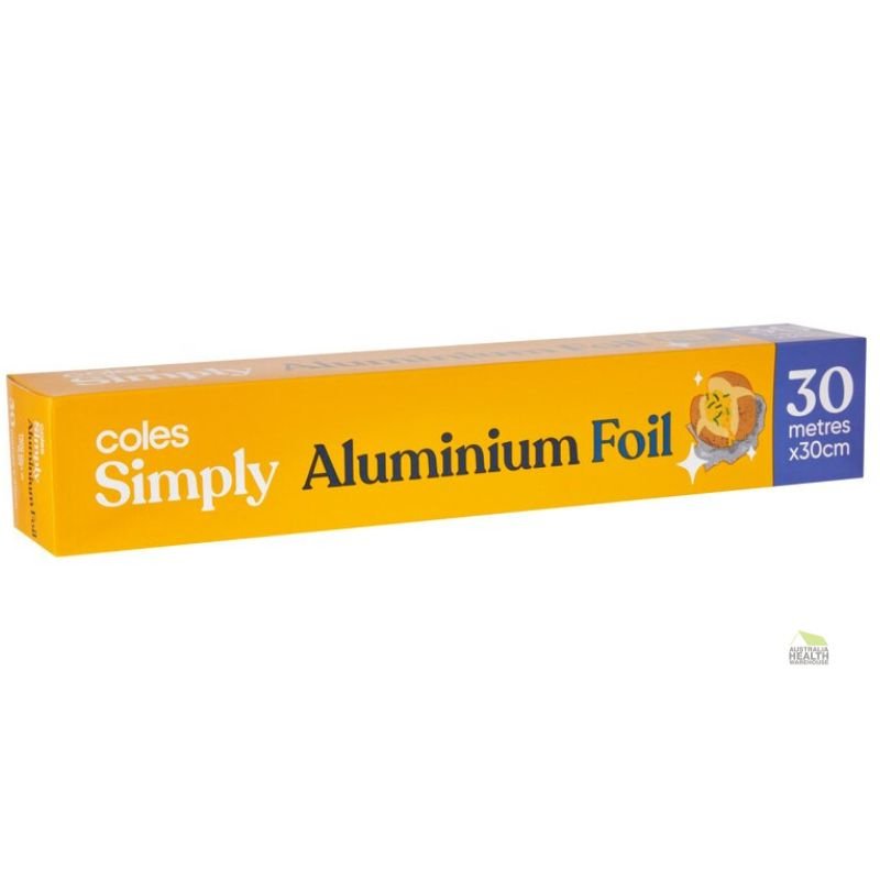 Coles Simply Aluminium Foil 30 Metres