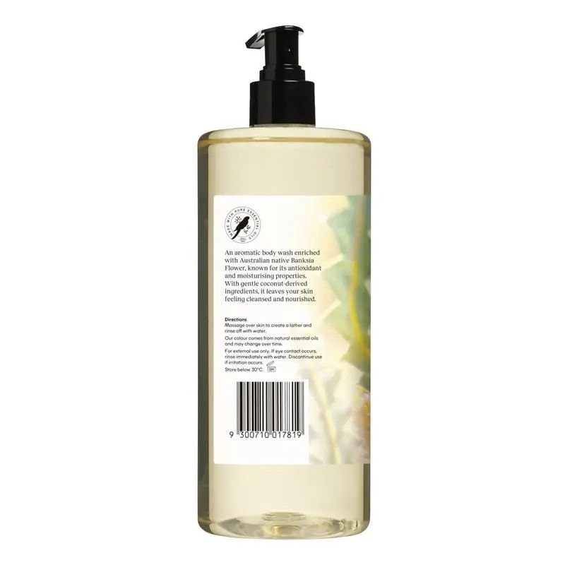 Bosisto's Banksia, Nerolina & Lavender Body Wash 1 Litre Pump