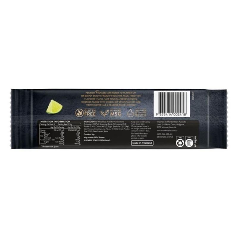 Peckish Fancies Thai Chilli & Lime Rice Crackers 90g