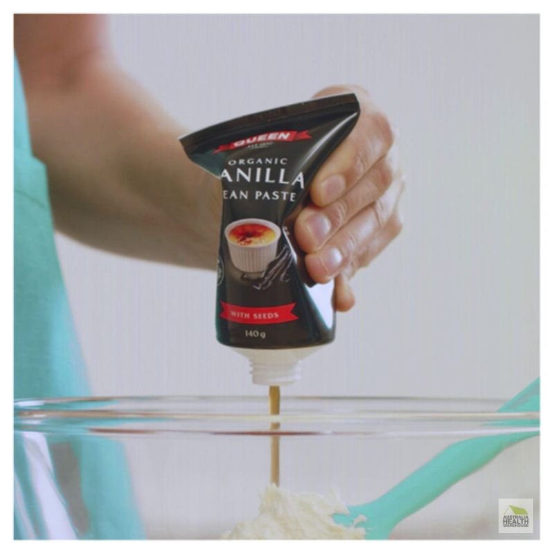 Queen Organic Vanilla Bean Paste 140g