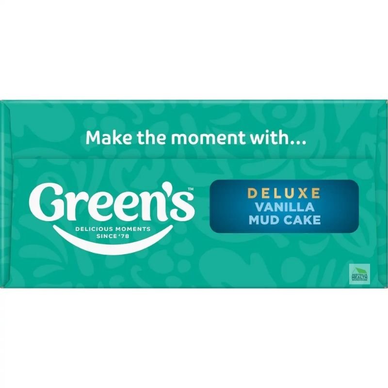 Green's Deluxe Vanilla Mud Cake Mix 600g