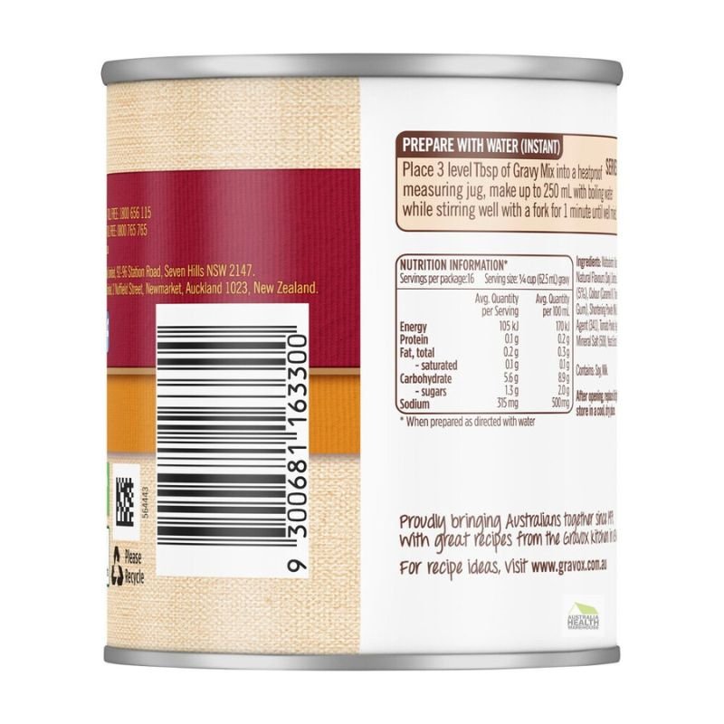 Gravox Brown Onion Gravy 120g