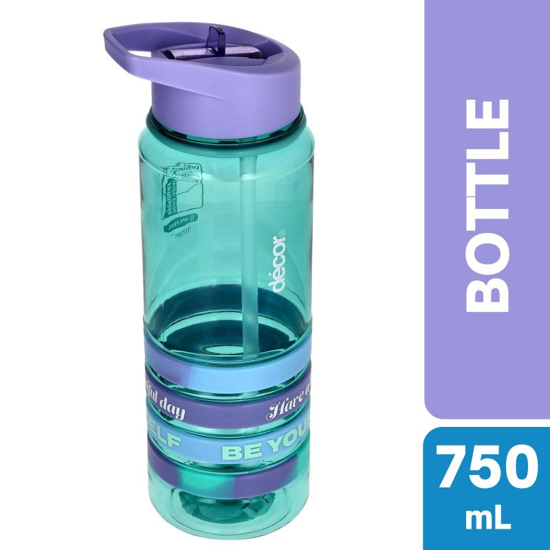 DECOR Decor Quad Bands Tritan Bottle 750mL (Green)