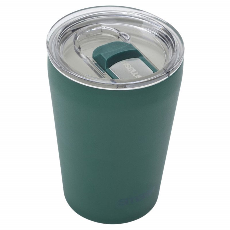 Smash Blue Ceramic Barista Cup 236mL (Green)