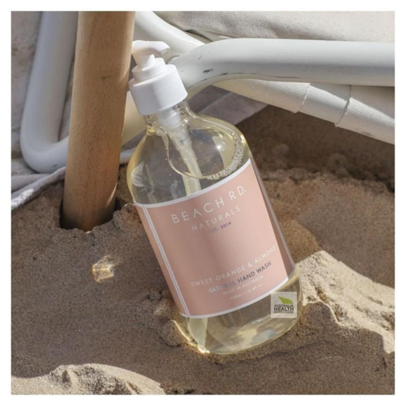 Beach Rd. Naturals Sweet Orange & Almond Hand Wash 500mL
