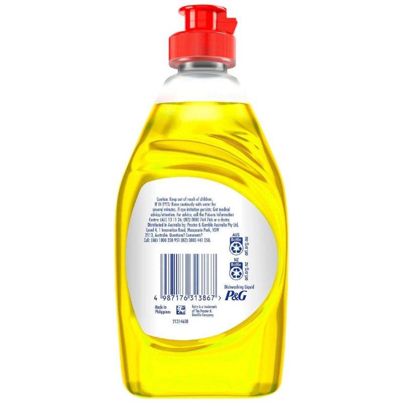 Fairy Platinum Plus Dishwashing Liquid Lemon 495mL