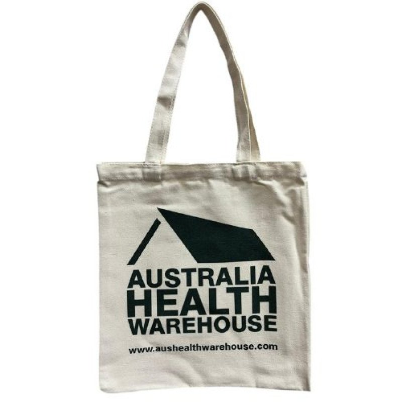Australia Health Warehouse Logo Lightweight Cotton Tote Bag