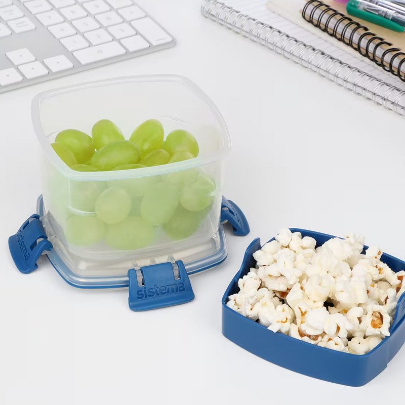 Sistema To Go Snacks Food Container 400mL (Blue)