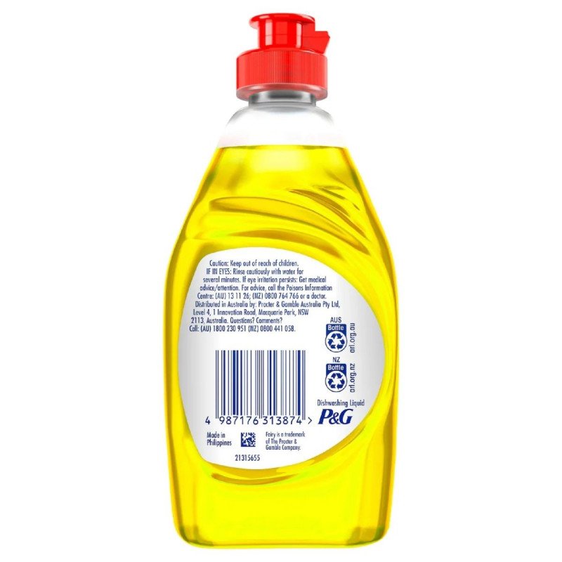 Fairy Platinum Plus Dishwashing Liquid Lemon 750mL
