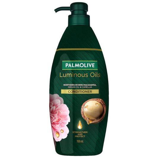 Palmolive Luminous Oils Macadamia Argan Oil & Camellia Conditioner 700mL
