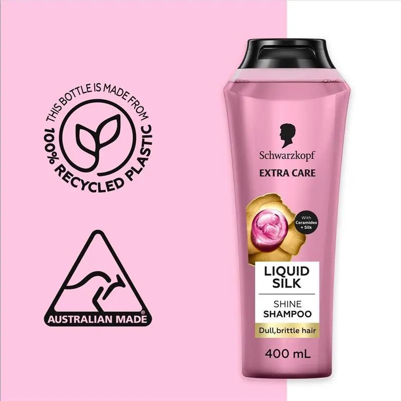 Schwarzkopf Extra Care Liquid Silk Shampoo 400mL