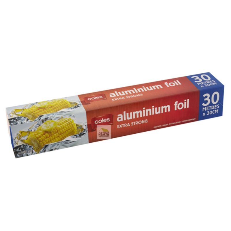 Coles Wrap Foil 30 Metres