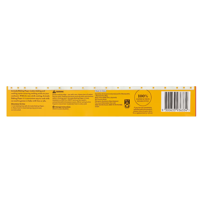 Armada Baking Paper 15 Metres