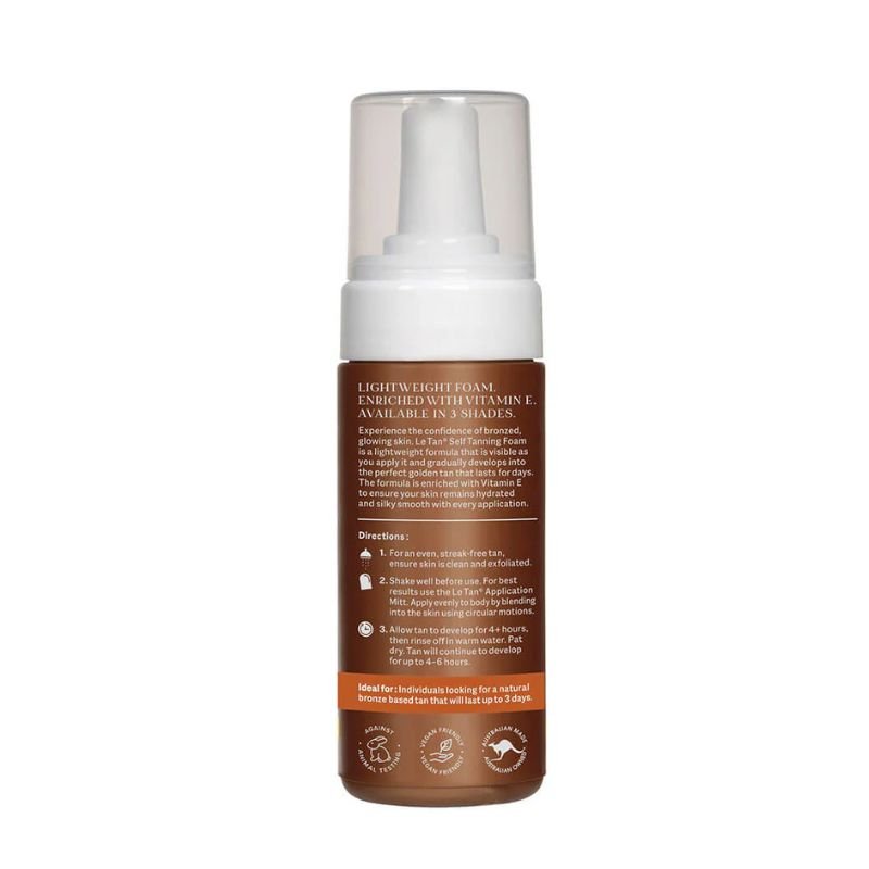 Le Tan Classic Tan Self Tanning Foam Medium - Dark 110mL