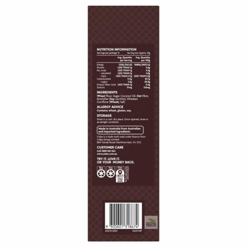 Coles Plain Waffle Cones 12 Pack