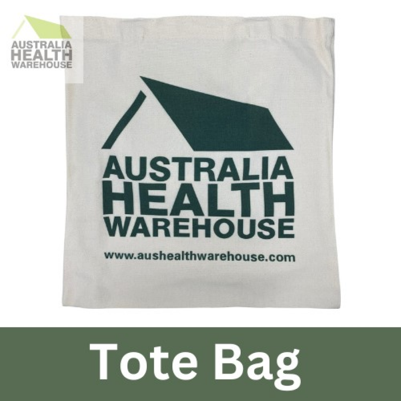 Australia Health Warehouse Logo Lightweight Cotton Tote Bag