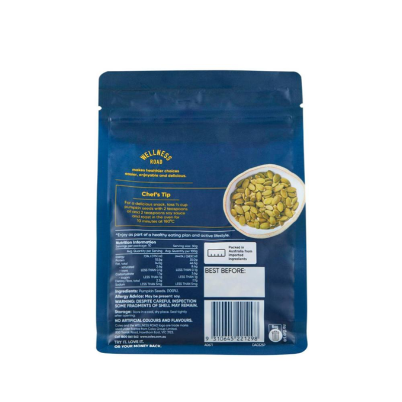 Coles Wellness Road Pumpkin Seeds 300g