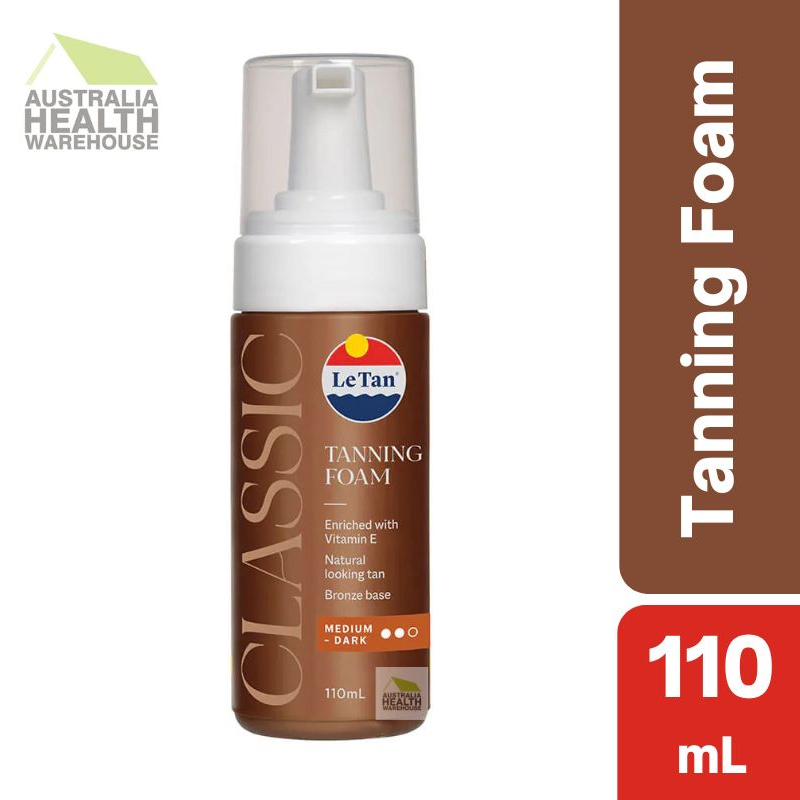 Le Tan Classic Tan Self Tanning Foam Medium - Dark 110mL