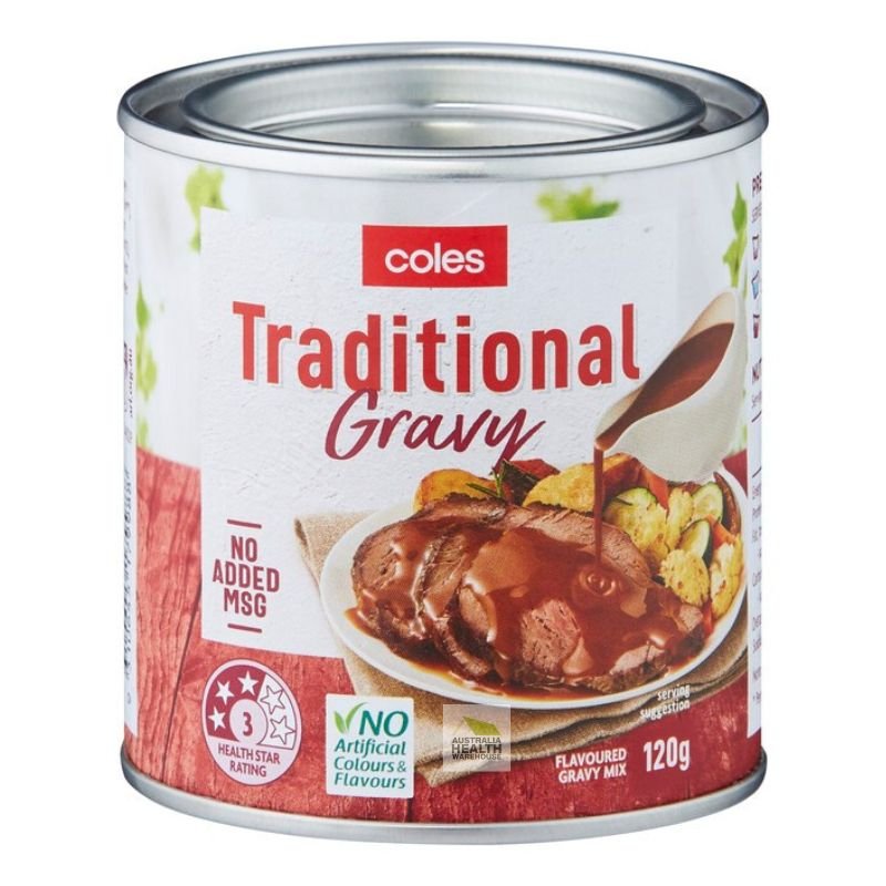 Coles Traditional Gravy Mix 120g