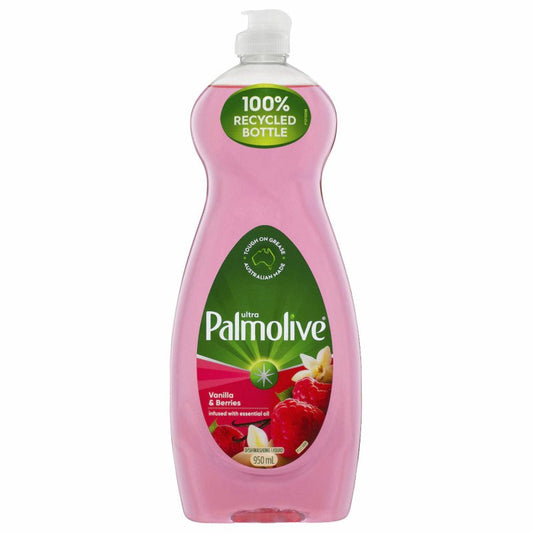 Palmolive Ultra Strength Vanilla & Berries Dishwashing Liquid 950mL