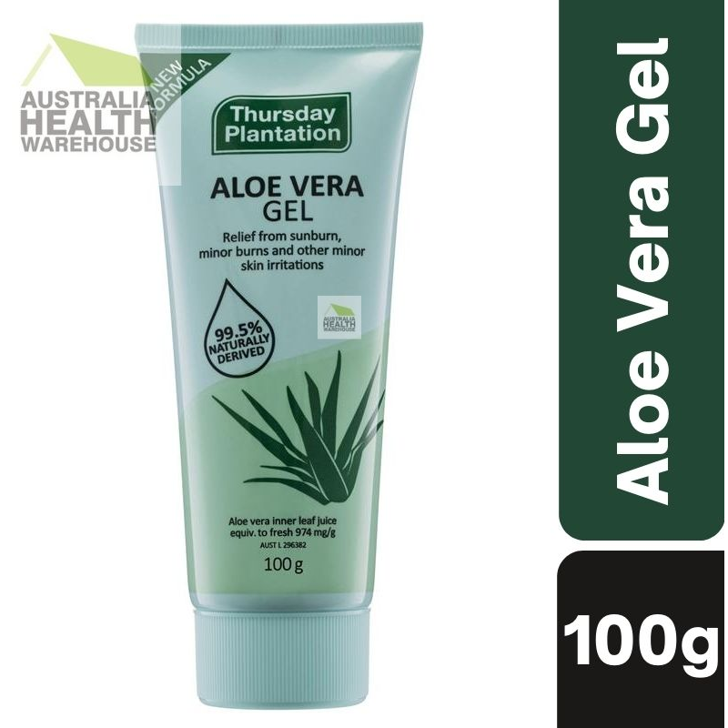 CLEARANCE Expiry: 12/2025] Thursday Plantation Aloe Vera Gel 100g –  Australia Health Warehouse