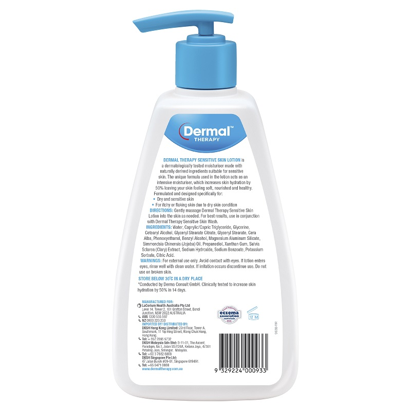 Dermal Therapy Sensitive Skin Lotion 750mL